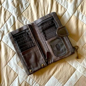 Leather Fossil Wallet